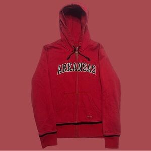 Vintage Y2K Nike Arkansas Razorbacks Zip Up Jacket
